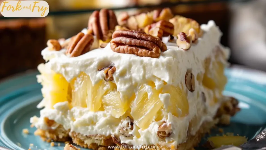 Texas Tornado Cake with Pineapple and Pecans