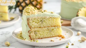 Tropical Pistachio Bliss Cake