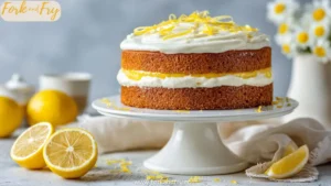 lemon mascarpone cake featured