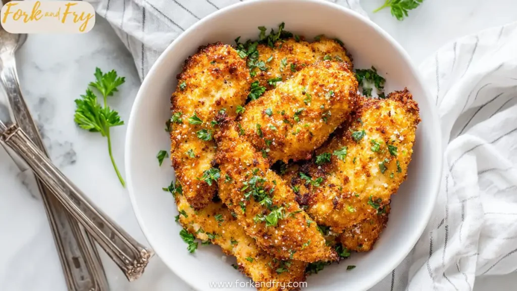 Crispy Parmesan Chicken in Air Fryer