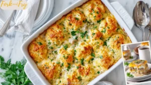 Biscuits and Gravy Breakfast Casserole – Easy & Hearty Brunch Recipe