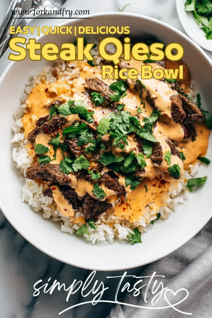 Easy Steak Queso Dinner