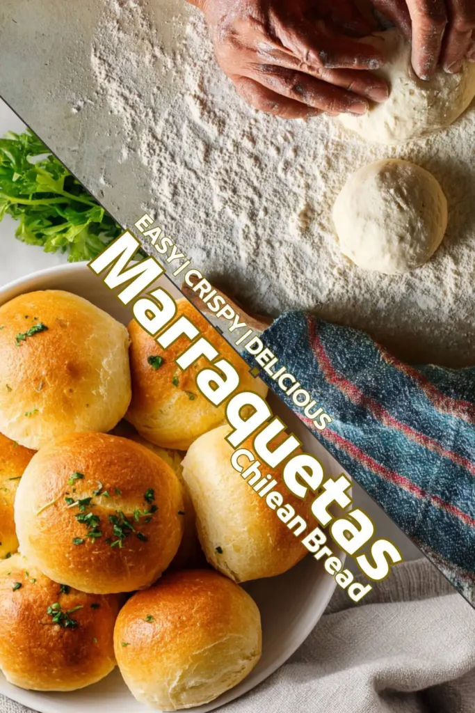 Chilean Bread Rolls on Marble Counter