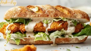 Crispy Chicken Caesar Sandwich (Better Than a Deli!)