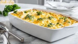 Easy Low Carb Chicken Casserole – Cheesy & Keto-Friendly)