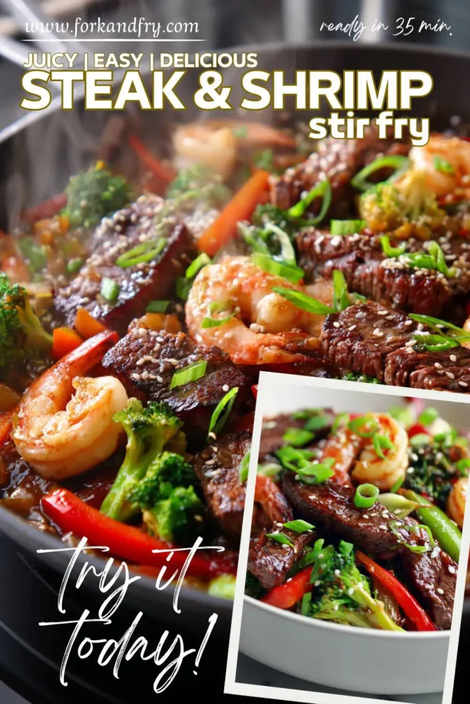 Easy One-Pan Steak and Shrimp Stir Fry Easy One-Pan Steak and Shrimp Stir Fry