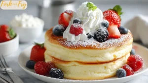 Fluffy Japanese Soufflé Pancakes