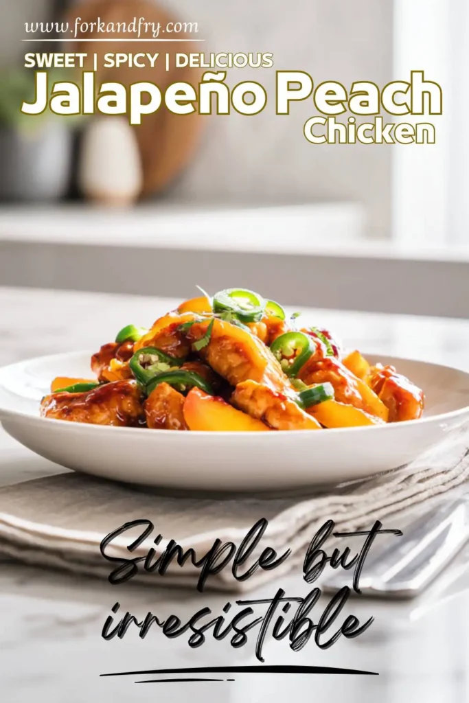 Healthy One-Skillet Jalapeño Peach Chicken Recipe Healthy One-Skillet Jalapeño Peach Chicken Recipe