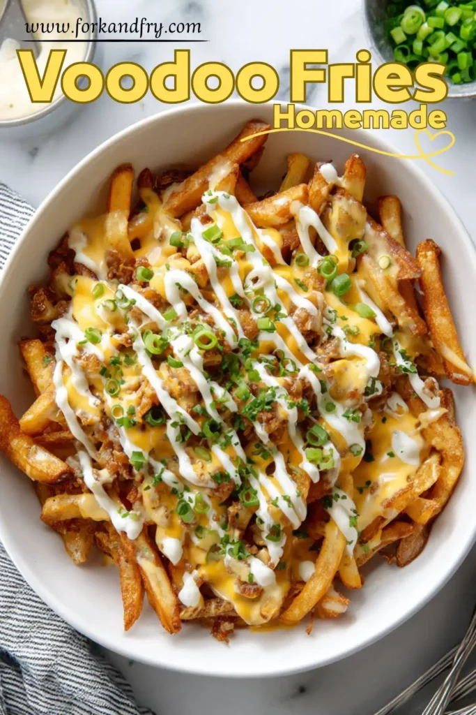 Homemade Voodoo Fries for Game Day Homemade Voodoo Fries for Game Day