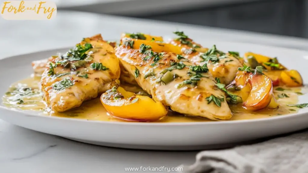 Juicy Jalapeño Peach Chicken Skillet with Fresh Summer Flavors