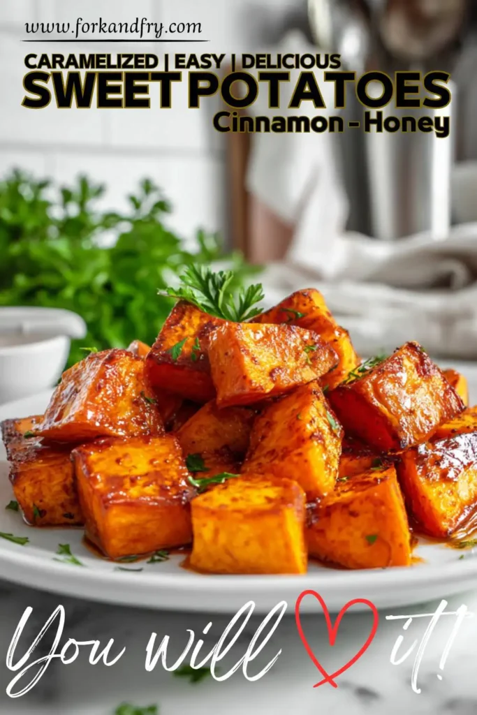 Oven Roasted Cinnamon Sweet Oven Roasted Cinnamon Sweet Potatoes with Honey Glaze
