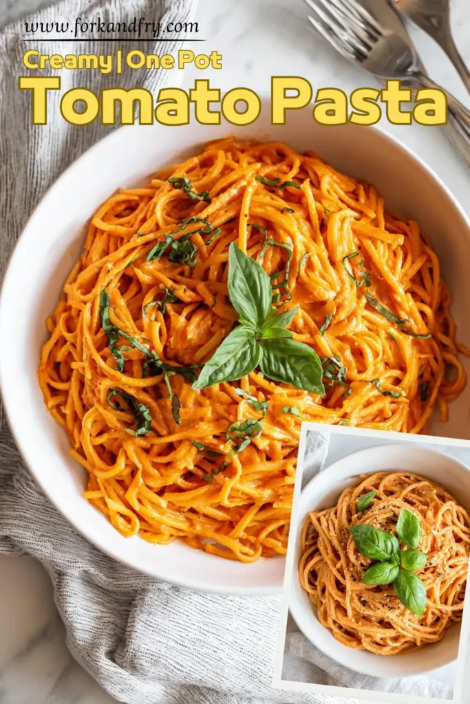 Quick Tomato Alfredo Pasta Quick Tomato Alfredo Pasta