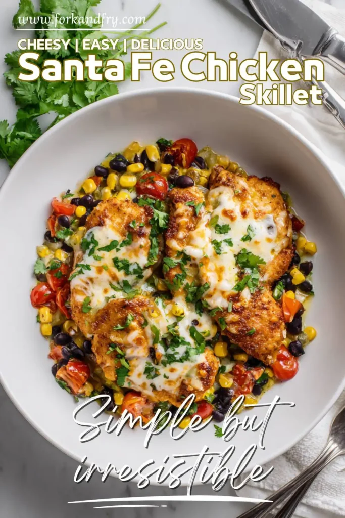 Quick Weeknight Santa Fe Chicken Skillet Quick Weeknight Santa Fe Chicken Skillet