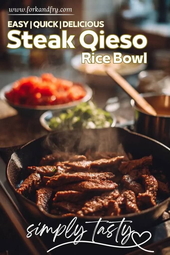 Steak & Cheese Rice Bowl Steak & Cheese Rice Bowl