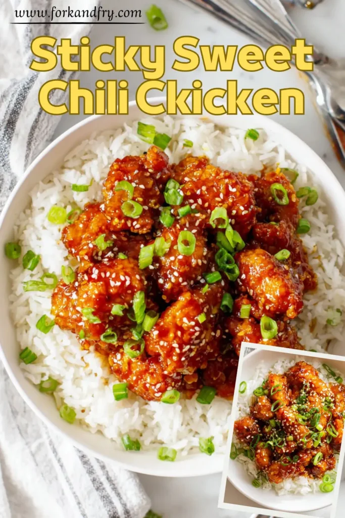 Sticky Chili Chicken Skillet