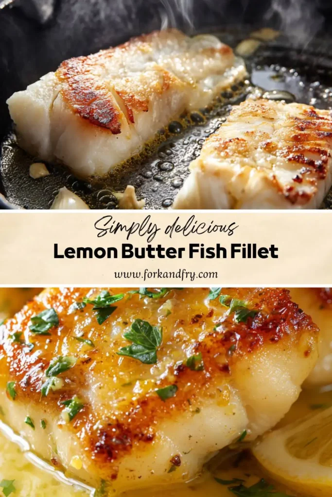 Weeknight Fish Dinner with Lemon and Garlic Butter Weeknight Fish Dinner with Lemon and Garlic Butter