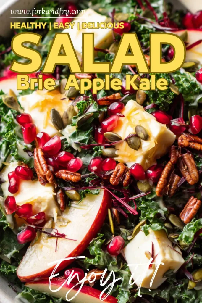Apple Brie & Cheddar Salad 