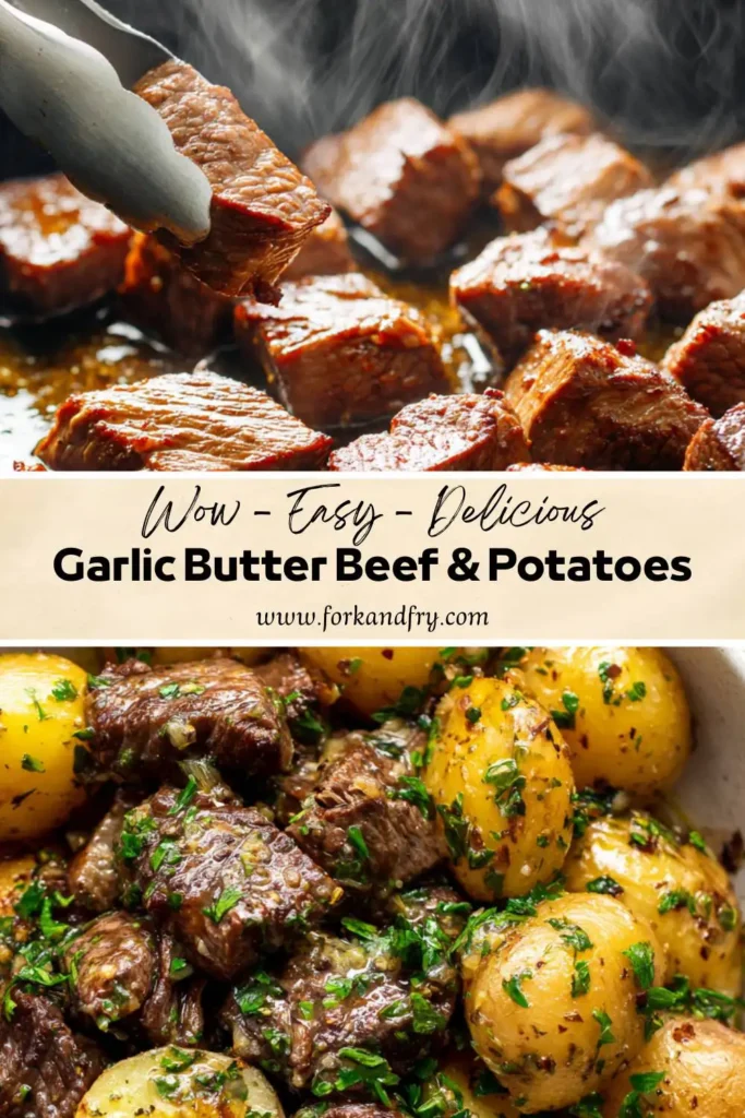 Easy Crockpot Garlic Butter Beef Recipe