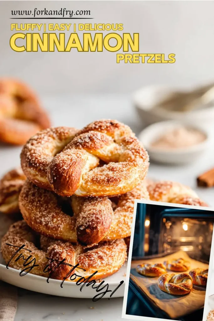 Baked Cinnamon Sugar Pretzels Baked Cinnamon Sugar Pretzels