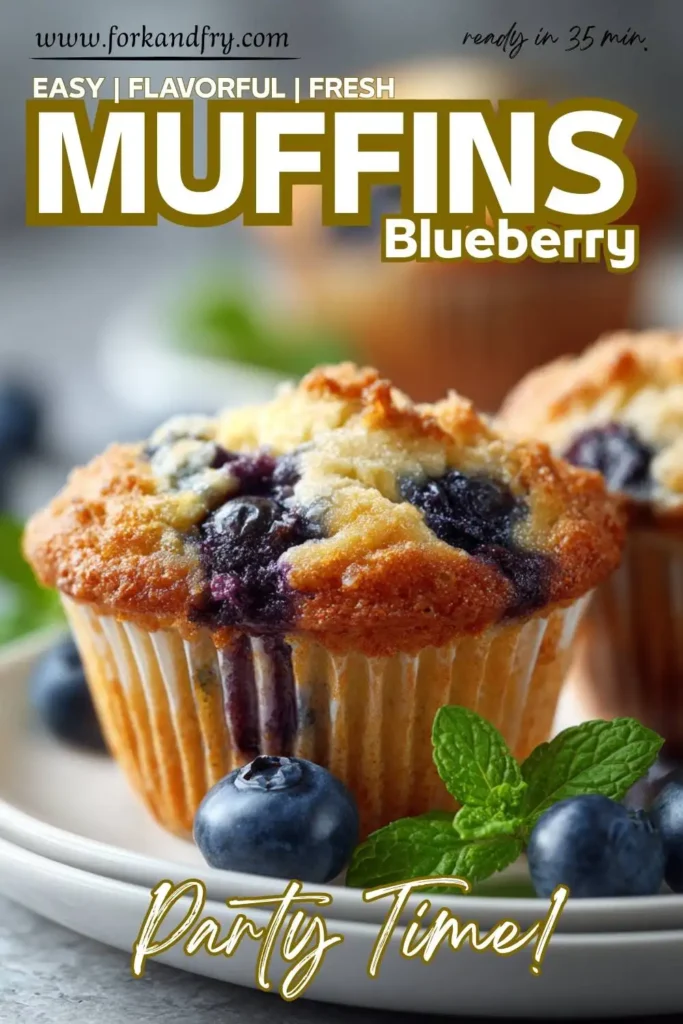 Best Blueberry Muffins With Fresh Berries