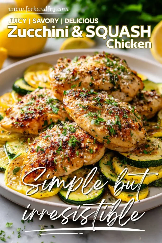 Chicken Breast with Zucchini and Yellow Squash One-Pan Chicken Breast with Zucchini and Yellow Squash