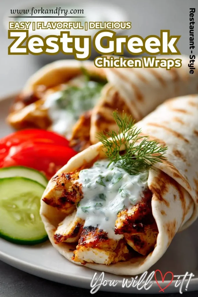 Chicken gyro wrap cut in half showing juicy grilled meat Chicken gyro wrap cut in half showing juicy grilled meat