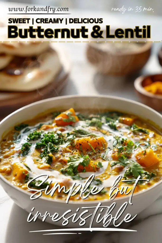 Coconut Butternut Squash Sentil Cozy Coconut Butternut Squash & Lentil Stew Recipe