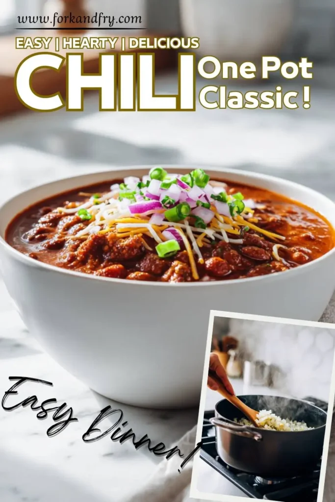 Cozy Chili Dinner Restaurant Style at Home Cozy Chili Dinner – Restaurant Style at Home