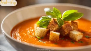 Creamy Roasted Tomato Basil Soup