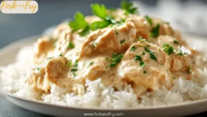 Creamy Smothered Chicken and Rice