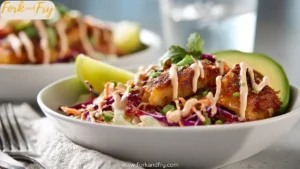 Crispy Baja Fish Taco Bowls