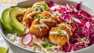 Crispy Fish Taco Bowls