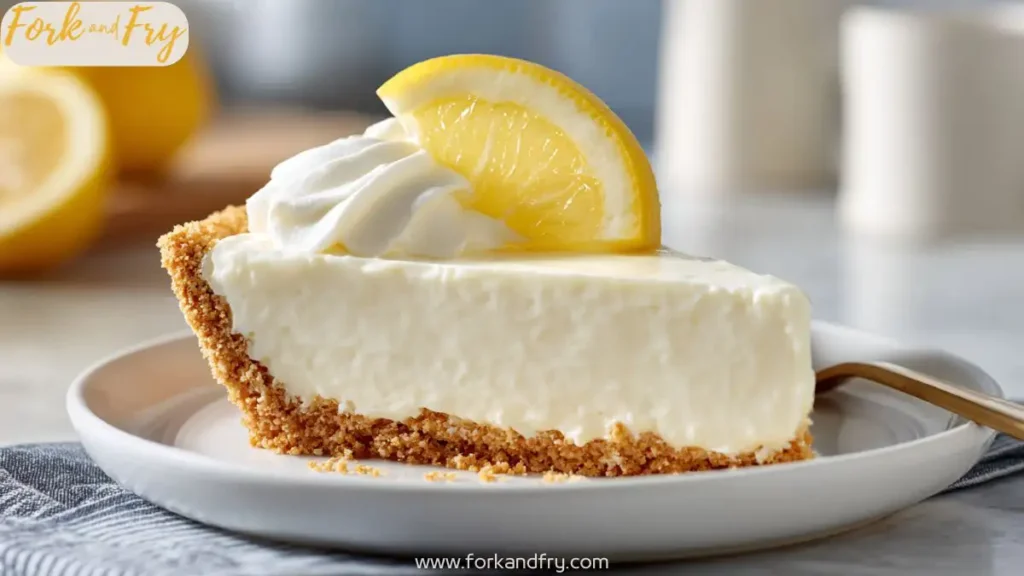 No-Bake Lemonade Cream Cheese Pie – Refreshing Summer Dessert
