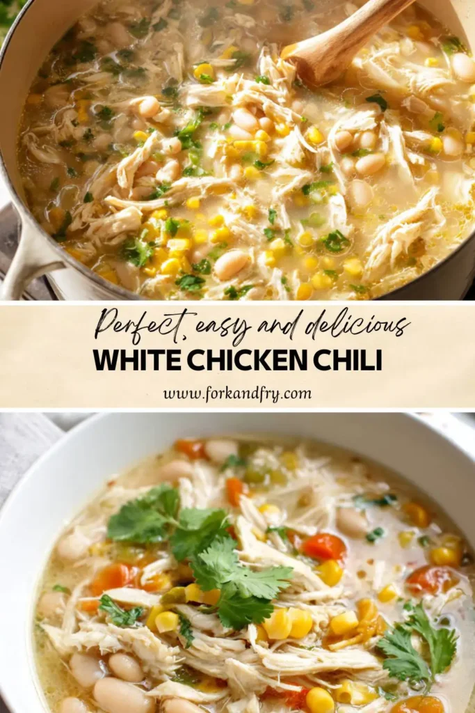 Easy Chicken Chili with Beans and Corn Easy Chicken Chili with Beans and Corn