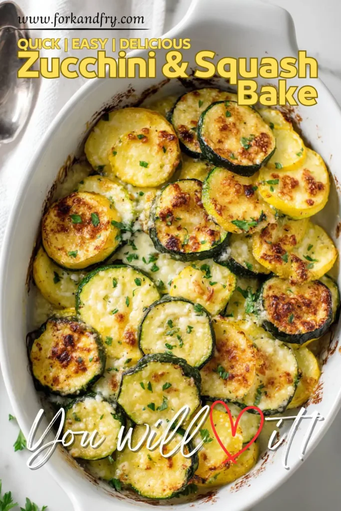Easy Garlic Parmesan Summer Squash Bake Easy Garlic Parmesan Summer Squash Bake
