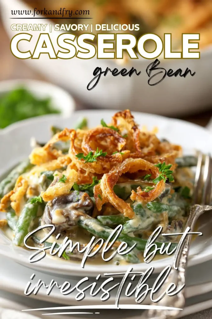 Easy Homemade Green Bean Casserole Recipe Easy Homemade Green Bean Casserole Recipe