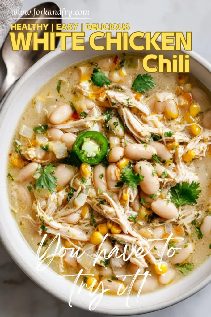 Fall Comfort Food – White Chicken Chili Fall Comfort Food – White Chicken Chili