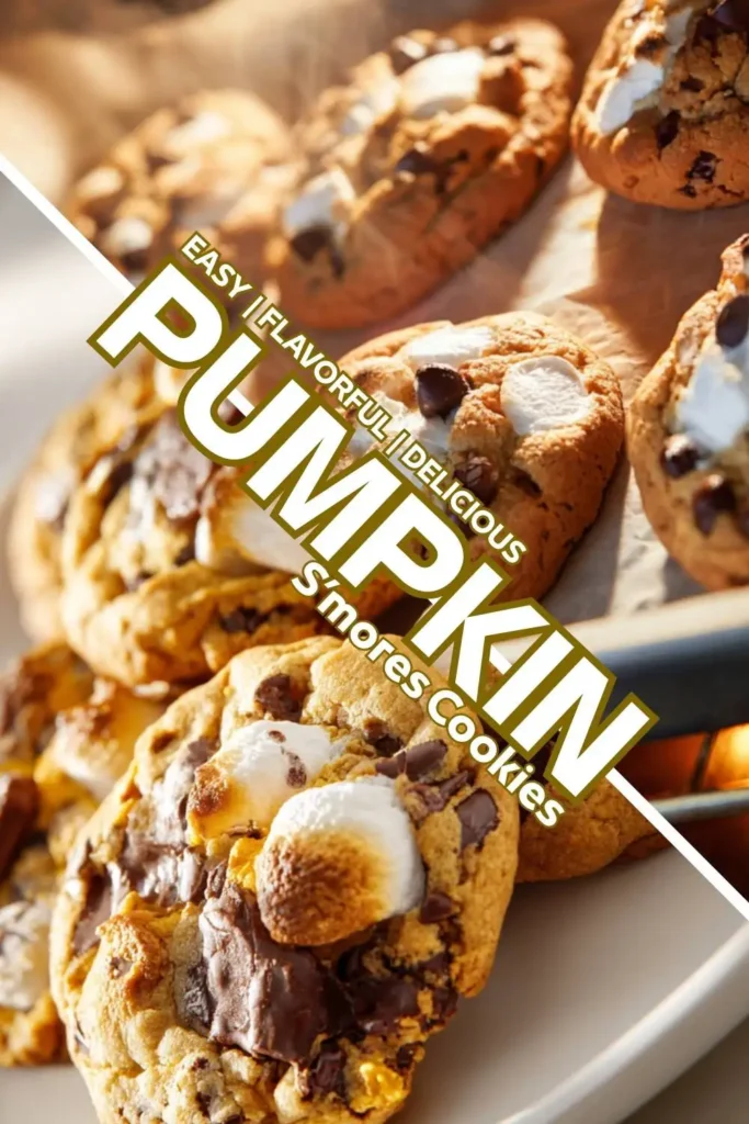 Fall-Inspired Pumpkin Marshmallow Cookies Fall-Inspired Pumpkin Marshmallow Cookies