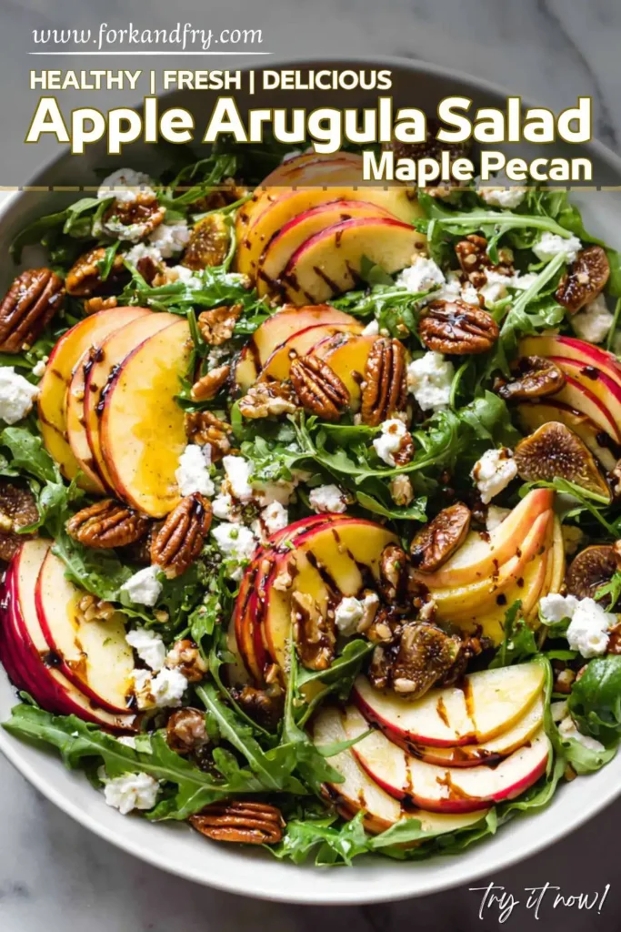 Harvest Apple Arugula Salad for Fall Harvest Apple Arugula Salad for Fall