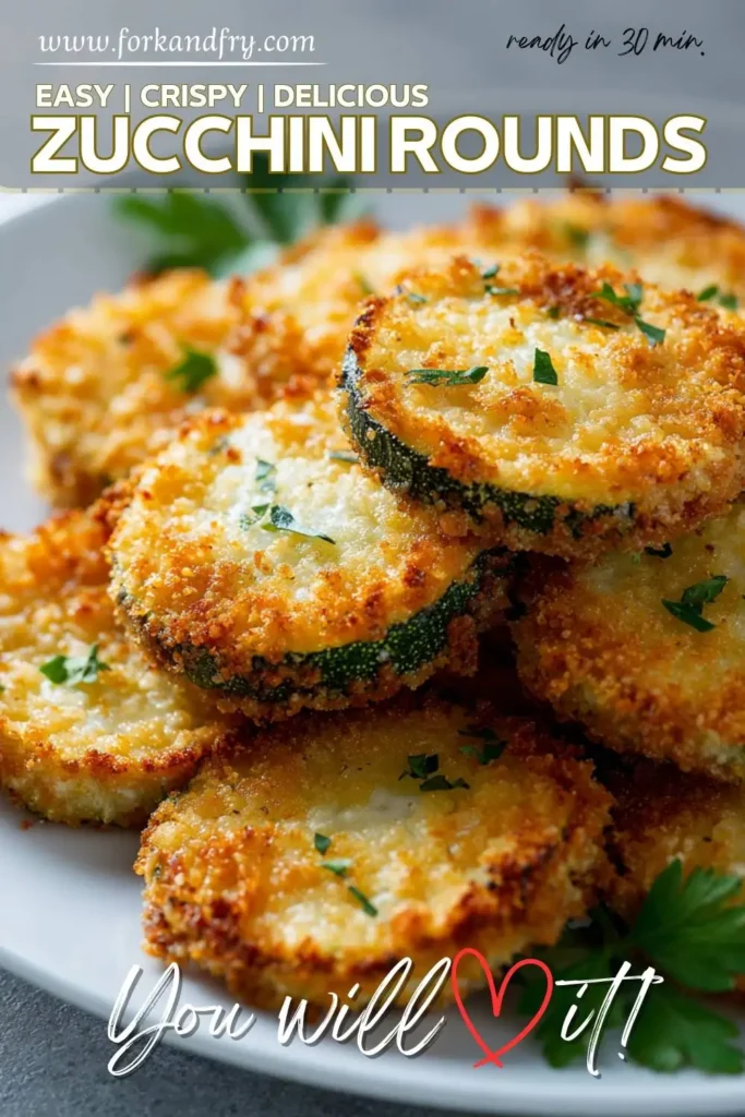 Healthy Parmesan Zucchini Rounds Healthy Parmesan Zucchini Rounds – No Frying Needed!