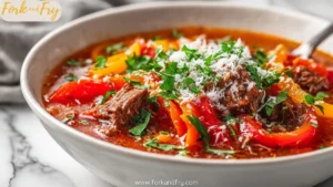 Hearty Stuffed Pepper Soup (No-Fuss & Flavor-Packed!)