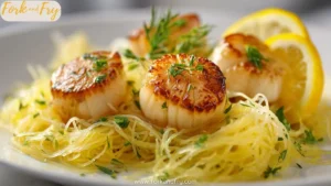 Lemon Herb Sea Scallops with Angel Hair Pasta