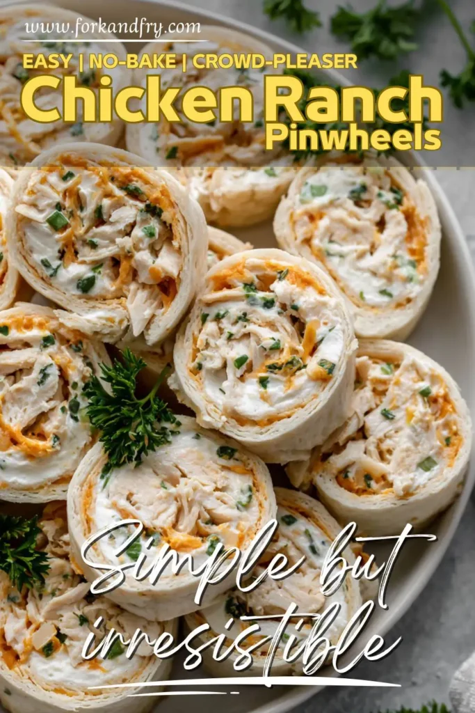 No-Bake Chicken Ranch Appetizers No-Bake Chicken Ranch Appetizers