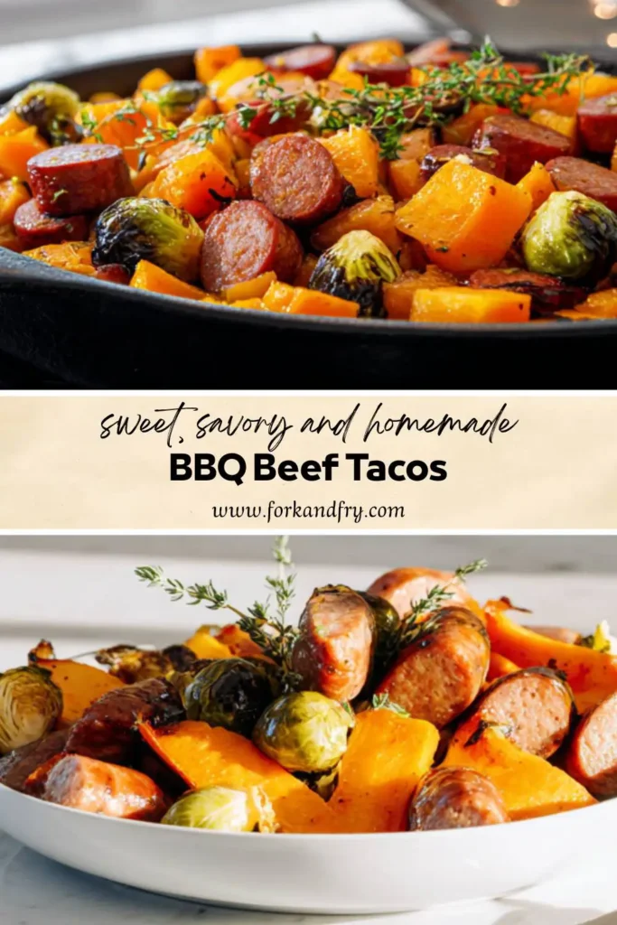 One-Pan Autumn Sausage and Vegetable Dinner One-Pan Autumn Sausage and Vegetable Dinner