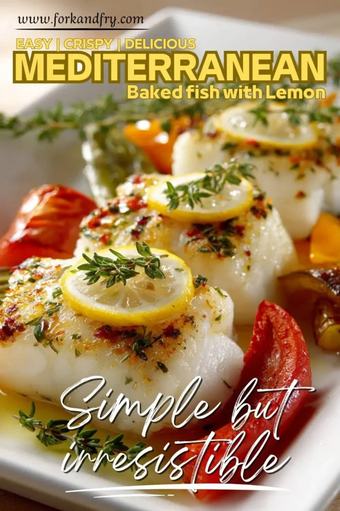 One-Pan Baked Fish with Herbs and Citrus One-Pan Baked Fish with Herbs and Citrus