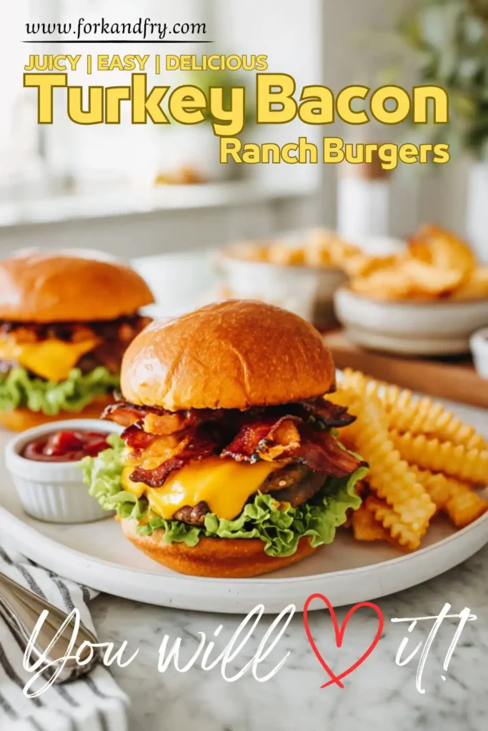 Pork-Free Cheddar Ranch Burgers Pork-Free Cheddar Ranch Burgers
