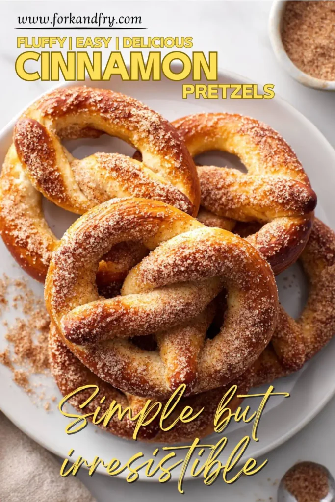 Pretzels with Cinnamon and Sugar