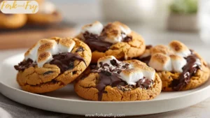 Ooey-Gooey Pumpkin S’mores Cookies