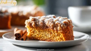 Pumpkin Spice Streusel Coffee Cake