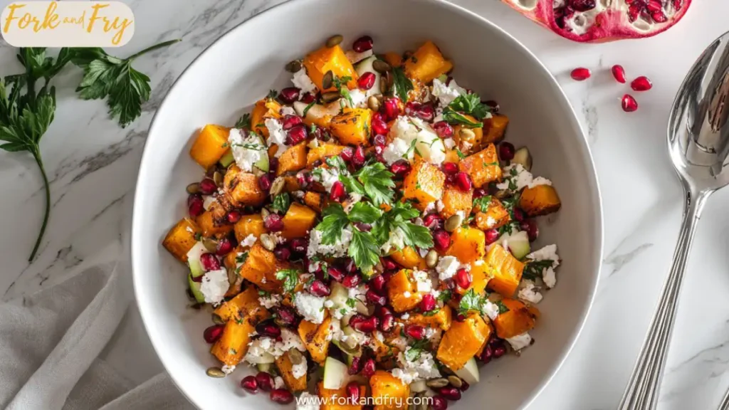 Butternut Squash & Apple Fall Harvest Salad